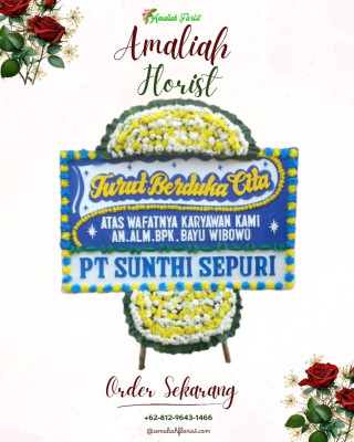 Papan Bunga Duka di Jragan