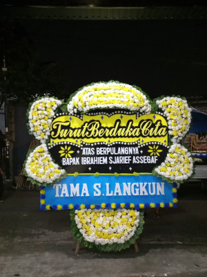Papan Bunga Duka di Jragan